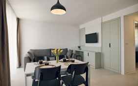 Wohnküche im Appartment